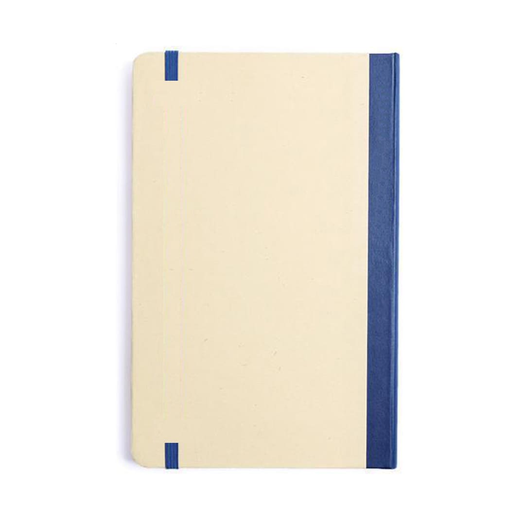 eco-neutral Sugarcane Paper A5 Notebook - Navy Blue