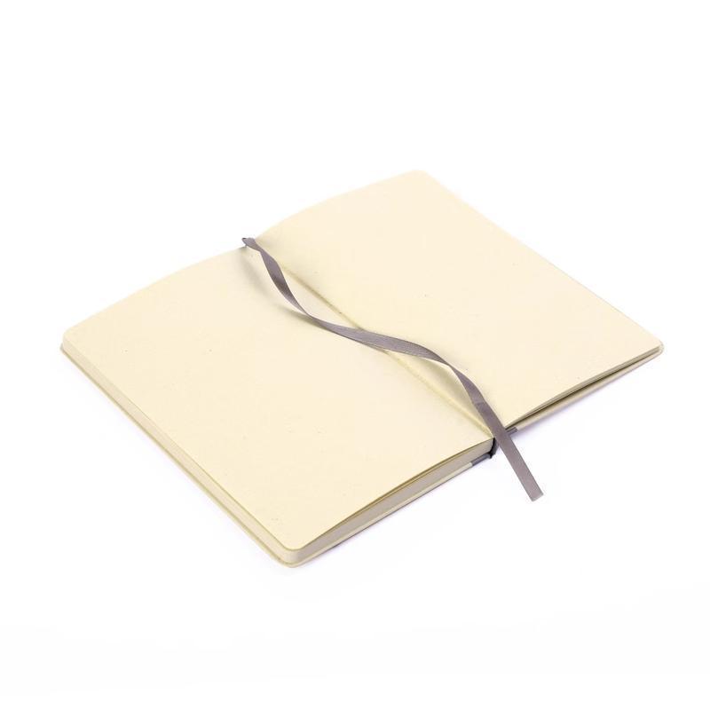 eco-neutral Sugarcane Paper A5 Notebook - Grey