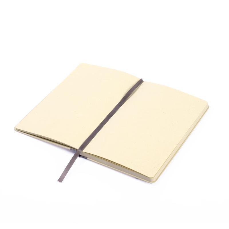 eco-neutral Sugarcane Paper A5 Notebook - Grey