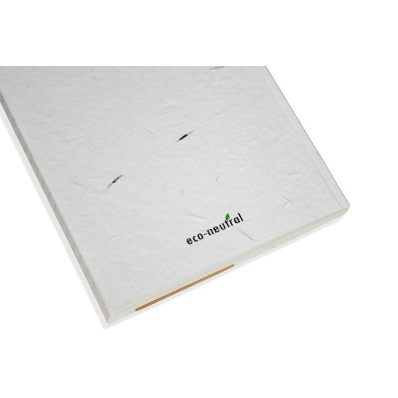 eco-neutral® A5 Soft Cover Handmade Seed Paper Notebook