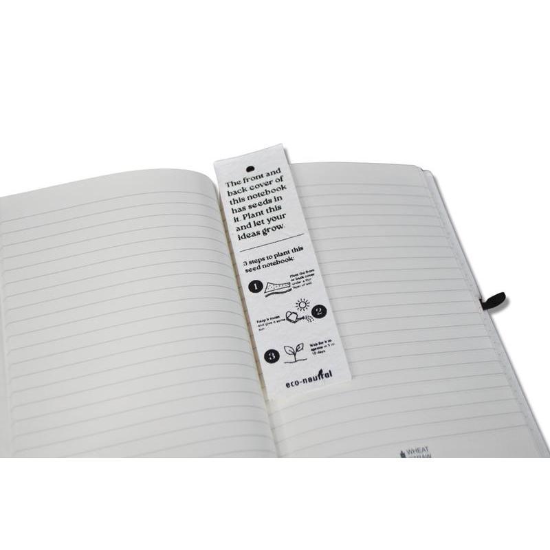 eco-neutral® A5 Hard Cover Handmade Seed Paper Notebook