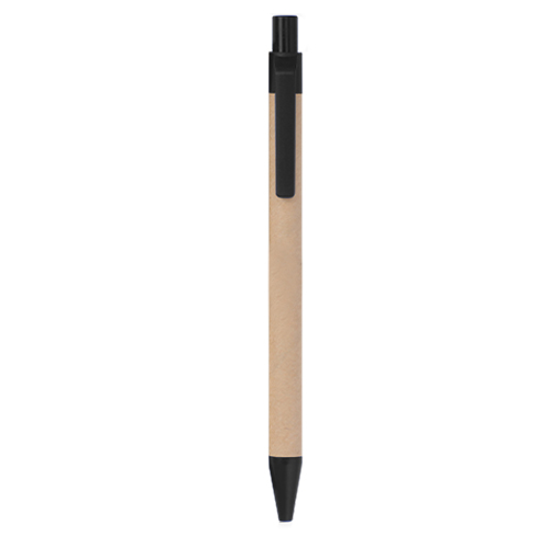 eco-neutral A6 Notepad & Pen Set with Sticky Note - Black