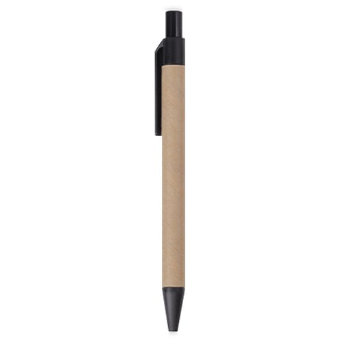 eco-neutral A6 Notepad & Pen Set with Sticky Note - Black