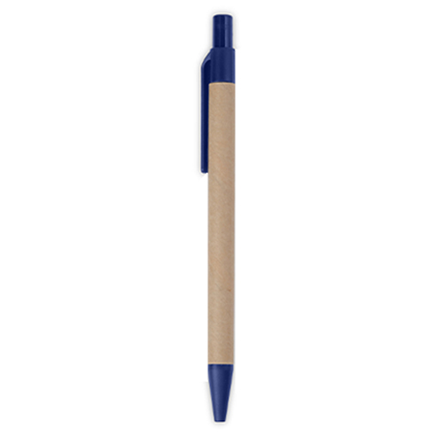 eco-neutral A6 Notepad & Pen Set with Sticky Note - Navy Blue
