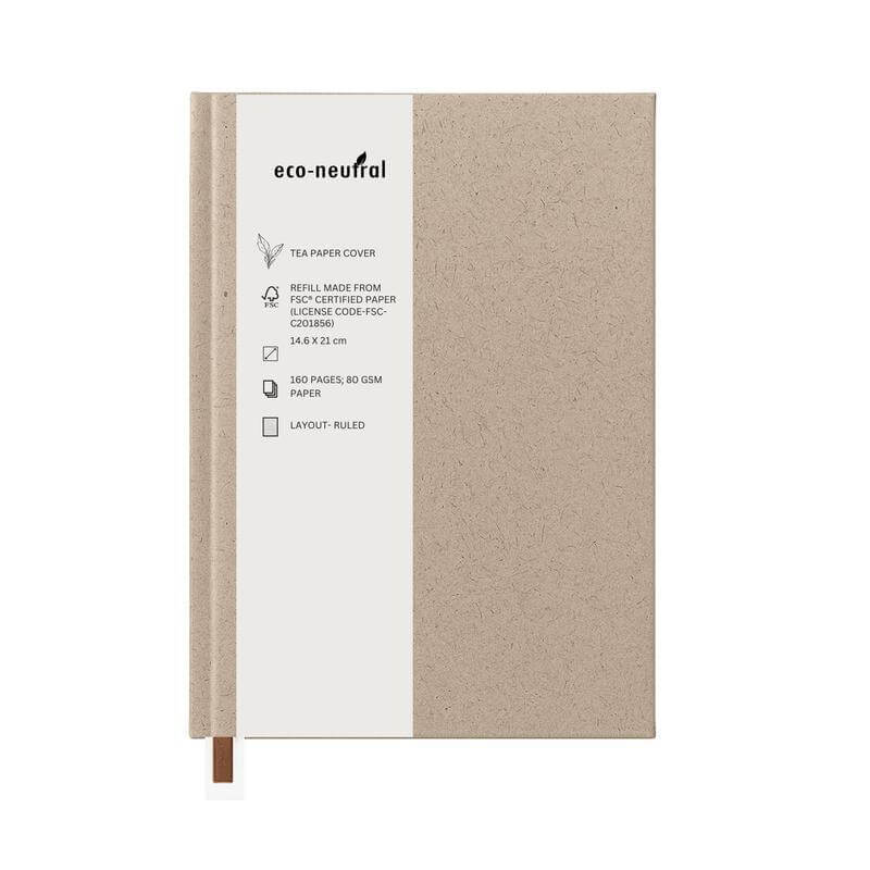 eco-neutral TEA Cover A5 Notebook