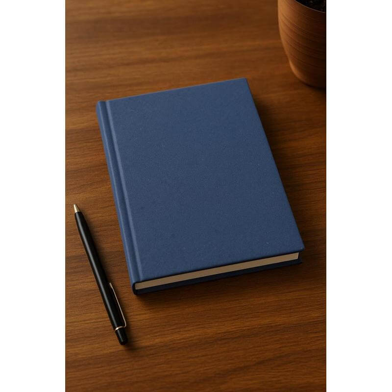 eco-neutral Denim Paper Cover A5 Notebook