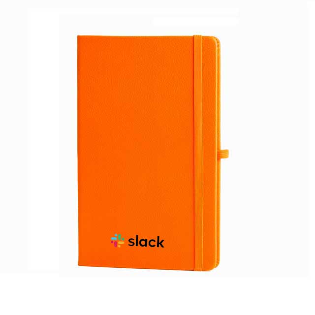 Giftology A5 Hard Cover Ruled Notebook - Orange
