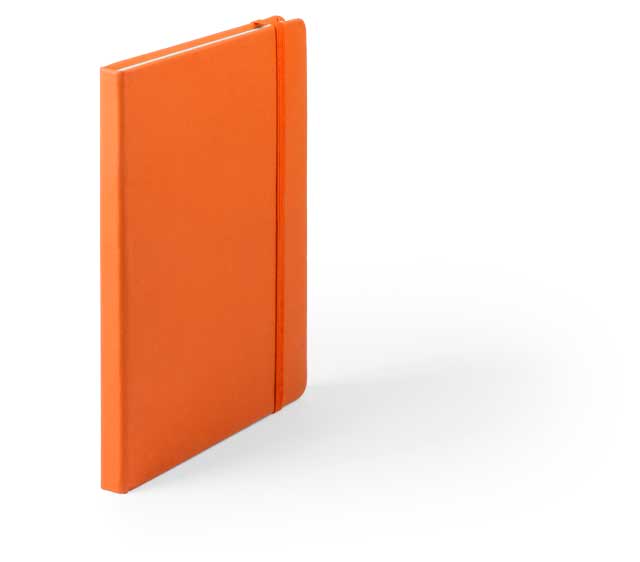 Giftology A5 Hard Cover Ruled Notebook - Orange