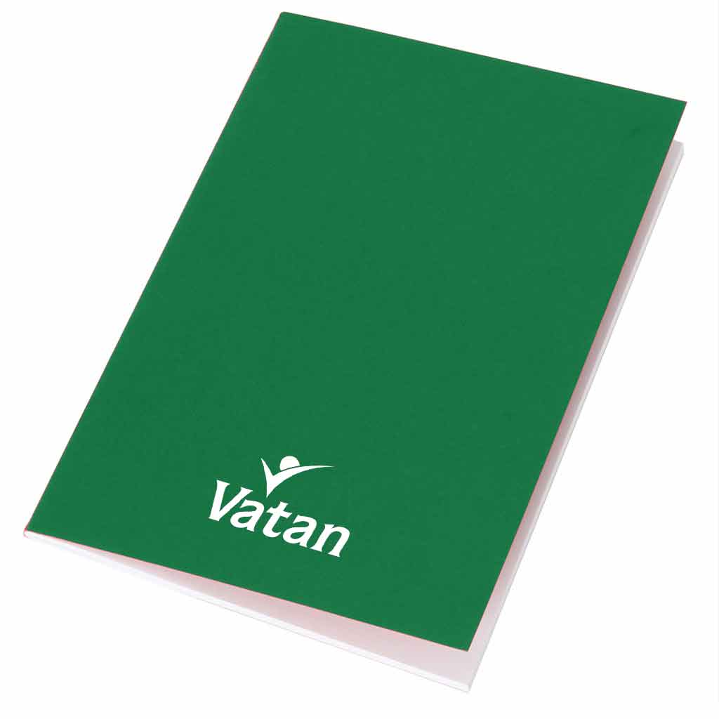 eco-neutral A5 Notebook - Green