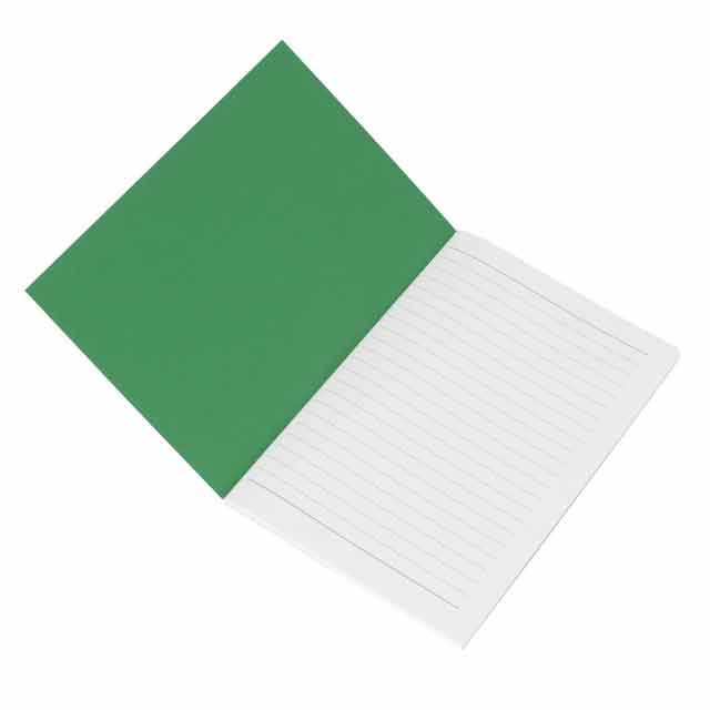 eco-neutral A5 Notebook - Green