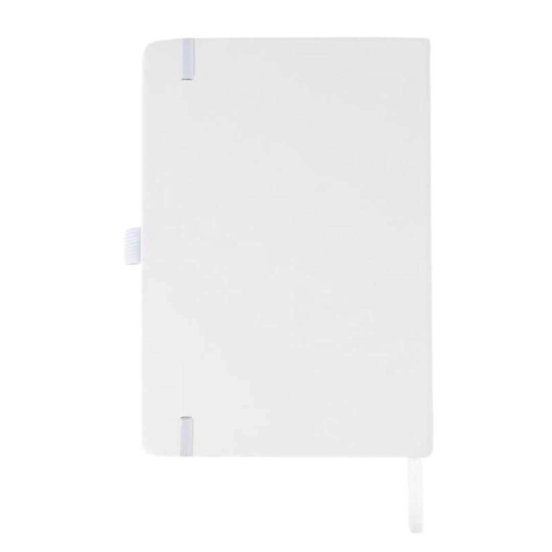 Giftology A5 PU Notebook with Pen Loop - White