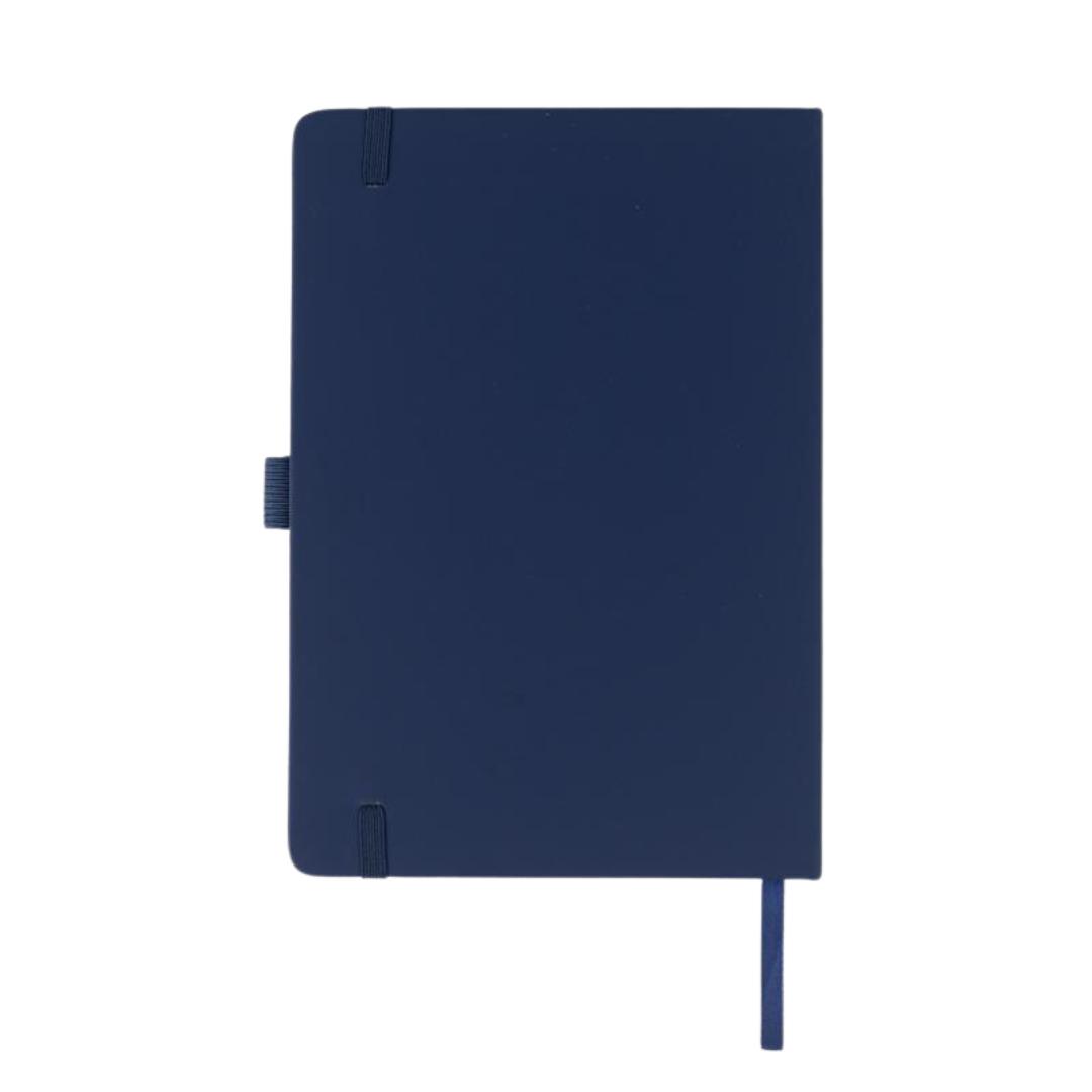 Giftology A5 PU Notebook with Pen Loop - Navy Blue