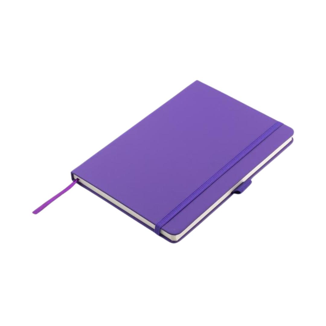 Giftology A5 PU Notebook with Pen Loop - Violet