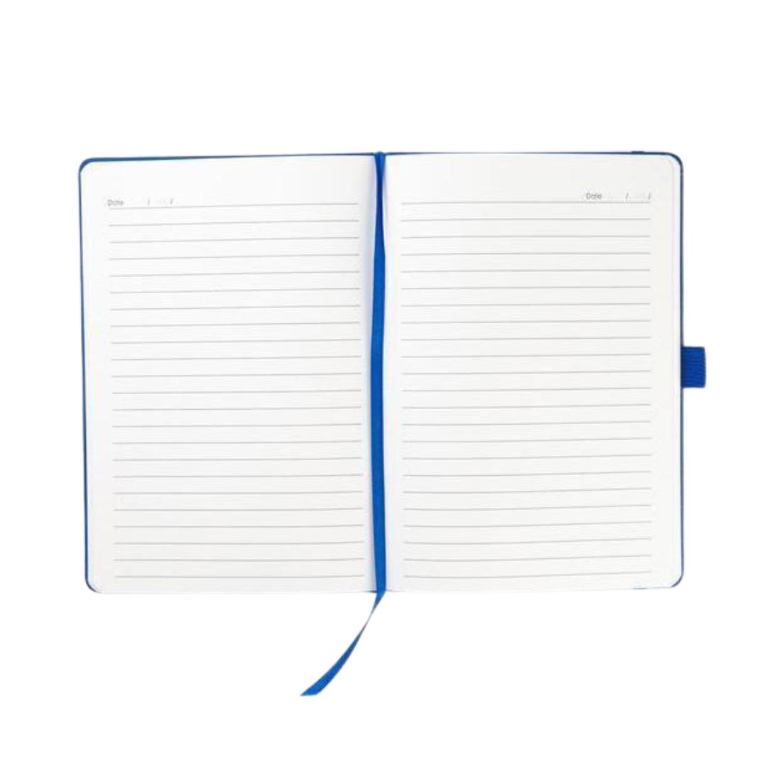 Giftology A5 PU Notebook with Pen Loop - Royal Blue