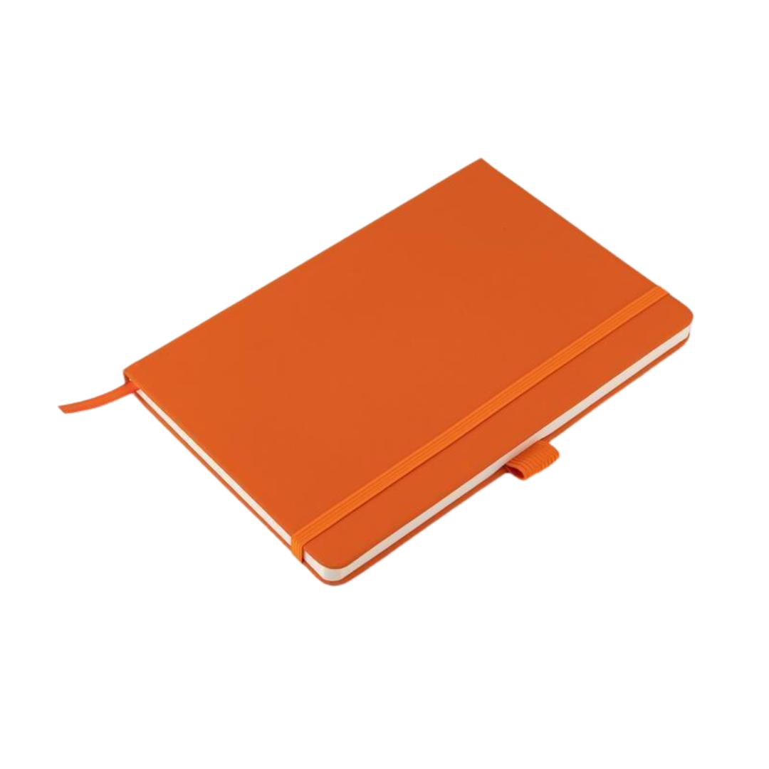 Giftology A5 PU Notebook with Pen Loop - Orange