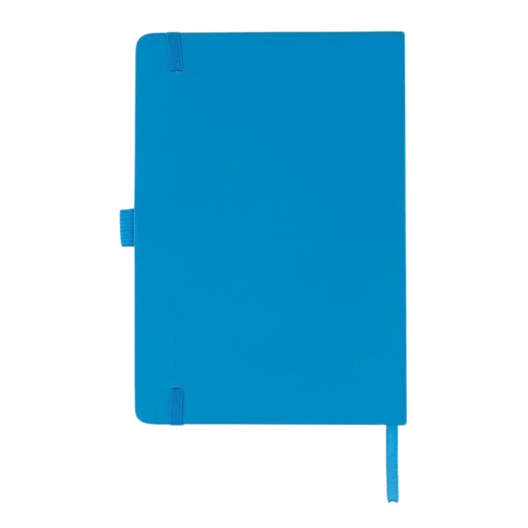 Giftology A5 PU Notebook with Pen Loop - Ocean Blue
