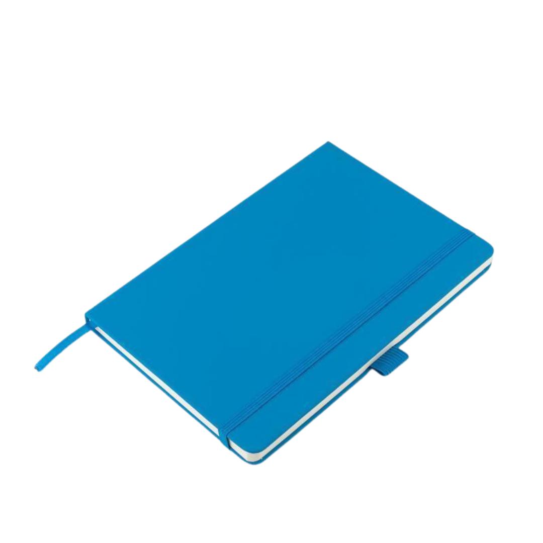 Giftology A5 PU Notebook with Pen Loop - Ocean Blue