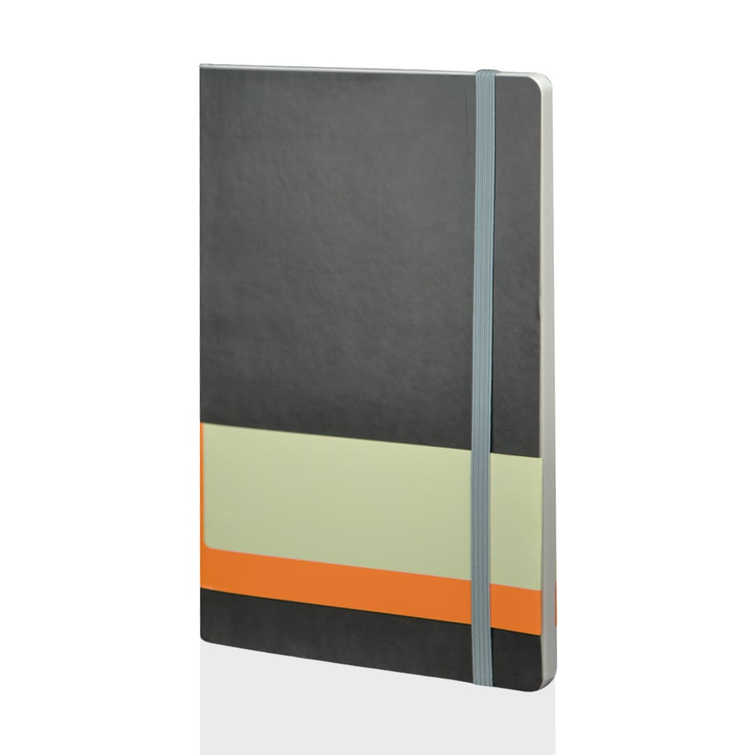 SANTHOME Softcover Ruled A5 Notebook Grey