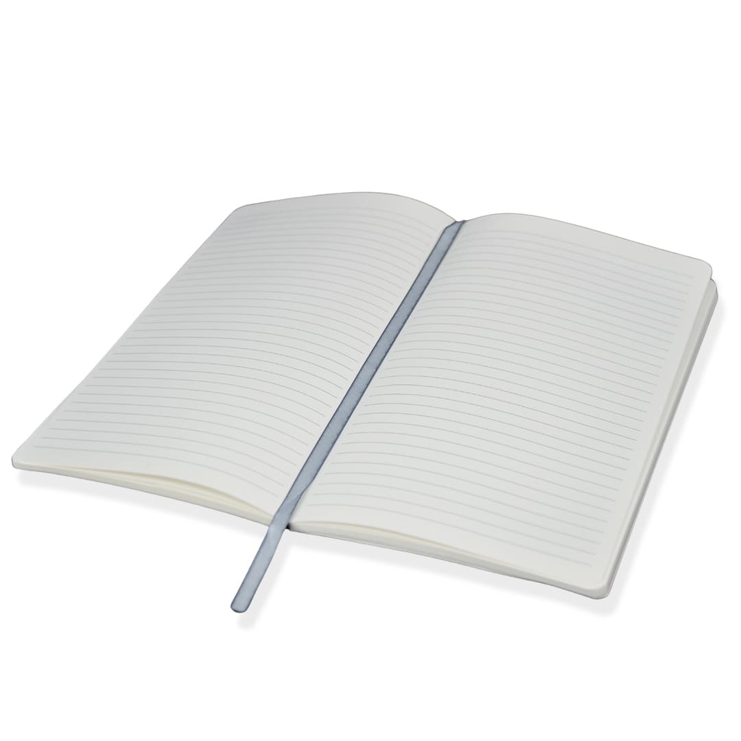 SANTHOME Softcover Ruled A5 Notebook Grey
