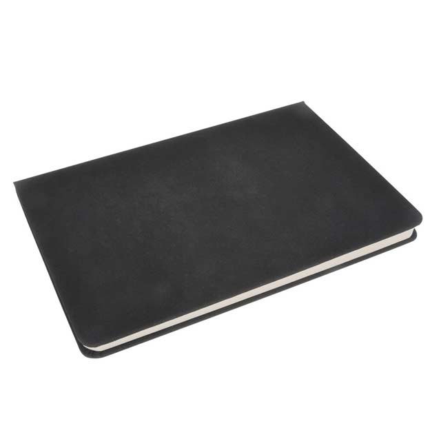 SANTHOME A5 rPET & FSC Certified Notebook - Black (Anti-Microbial)