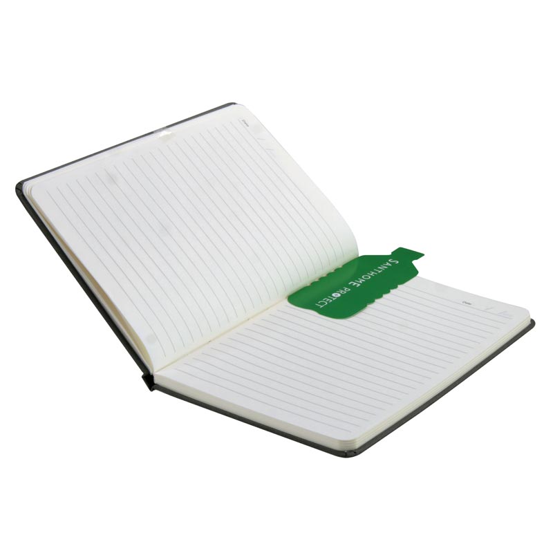 SANTHOME A5 rPET & FSC Certified Notebook - Grey (Anti-Microbial)