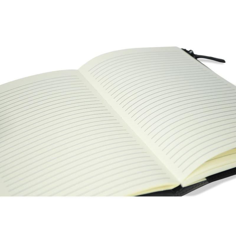 SANTHOME A5 PU Replaceable Notebook with Cover - Black