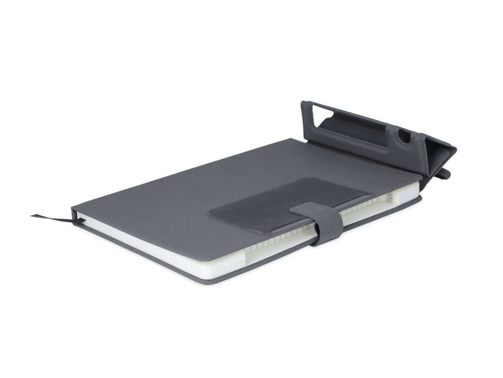 Santhome A5 Notebook with Phone Stand and Pen Holder