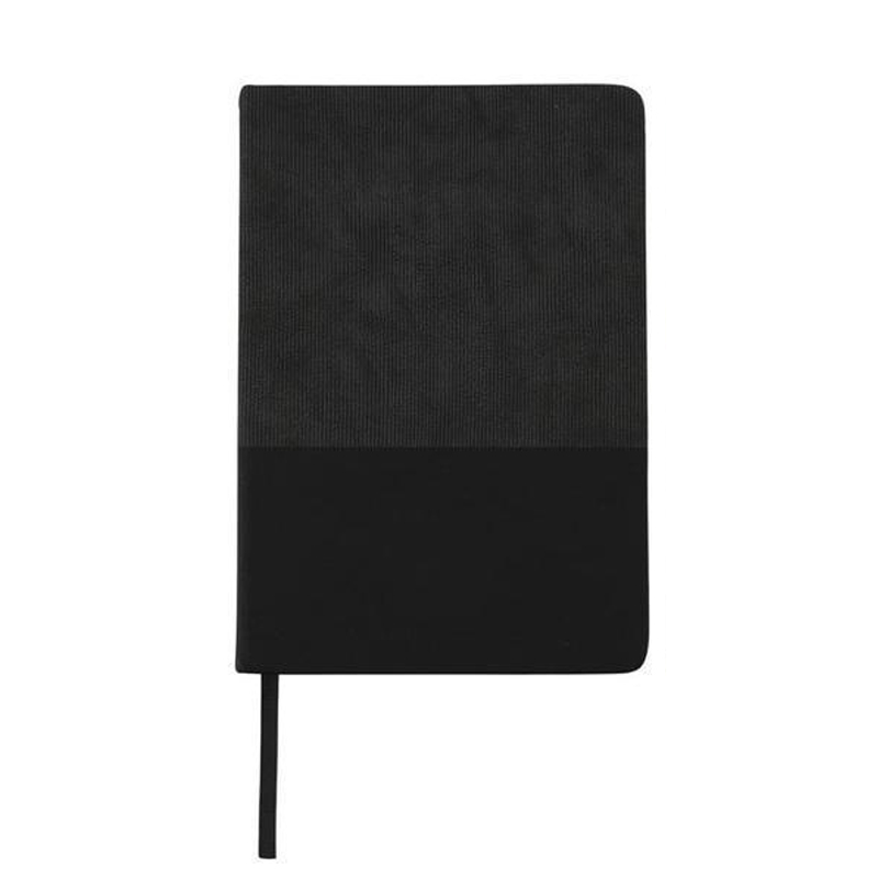 Santhome® A5 Thermo PU Hard Cover Notebook - Black