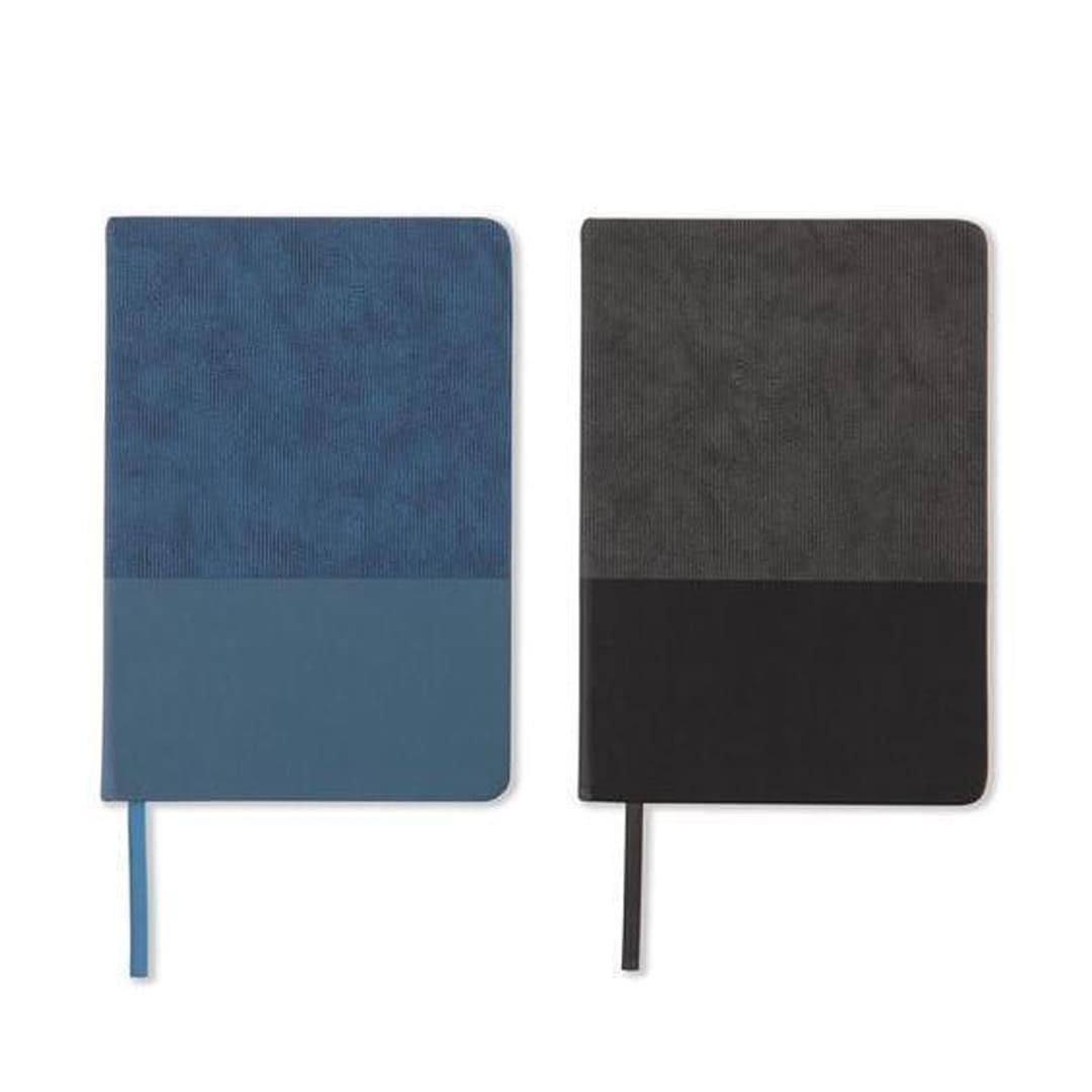 Santhome® A5 Thermo PU Hard Cover Notebook - Blue