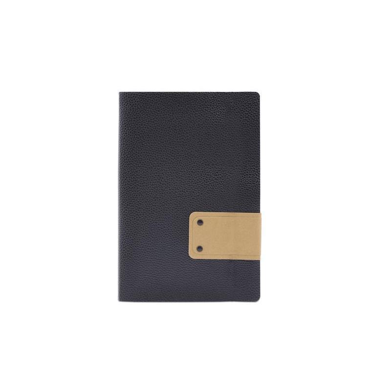Santhome® A5 Leatherette Journal - Black