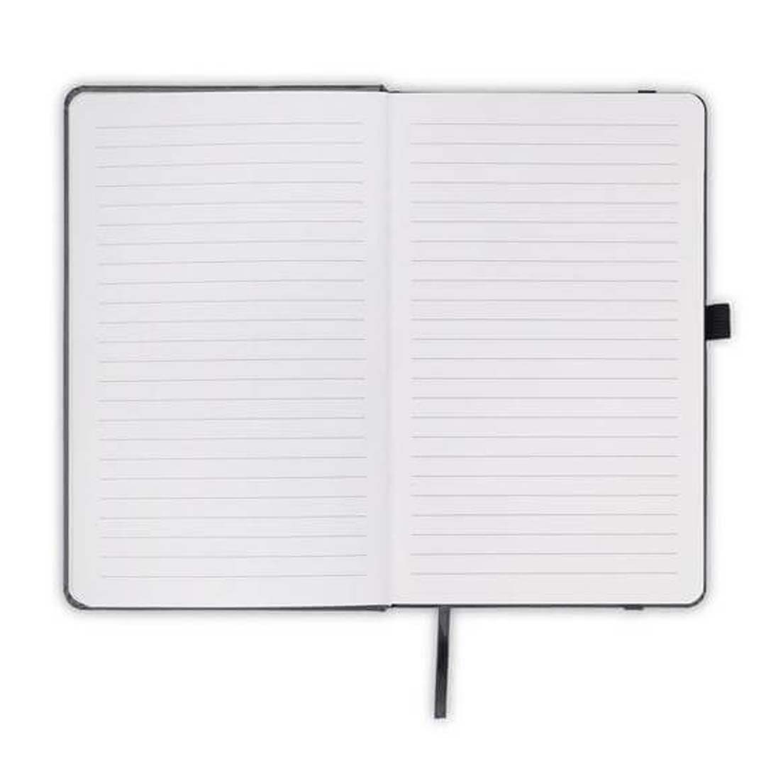 Santhome Expanded A5 Hard Cover Notebook - Black