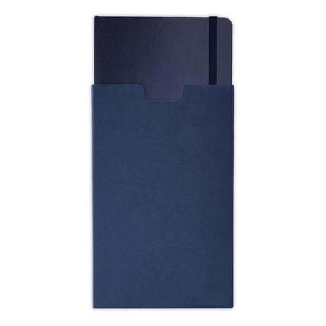 Santhome Expanded A5 Hard Cover Notebook - Navy Blue