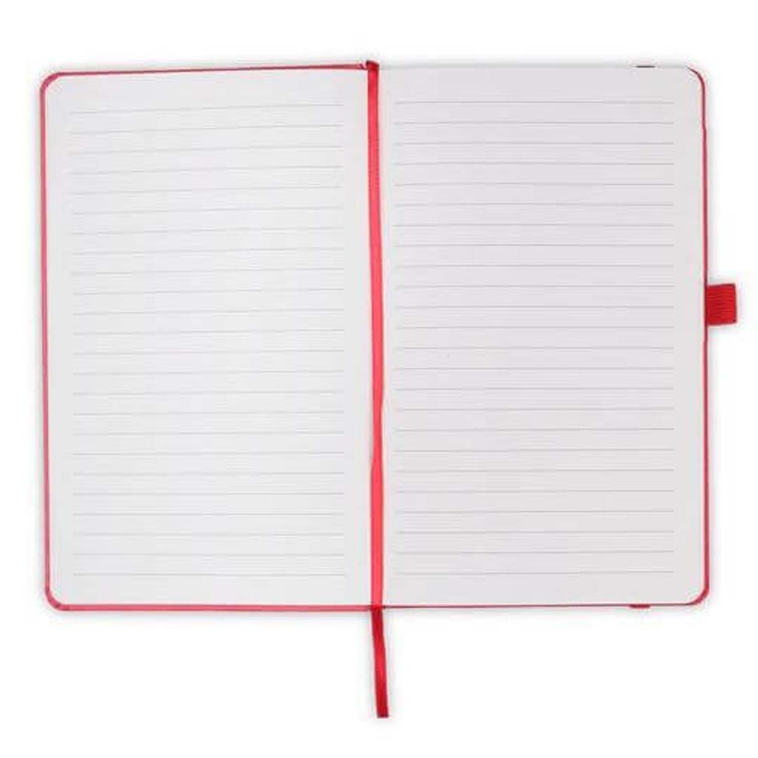 Santhome Expanded A5 Hard Cover Notebook - Red