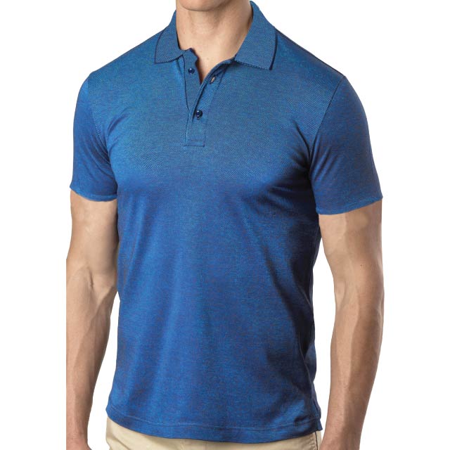SANTHOME Mercerized Polo Shirt
