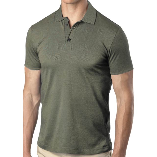 SANTHOME Mercerized Polo Shirt