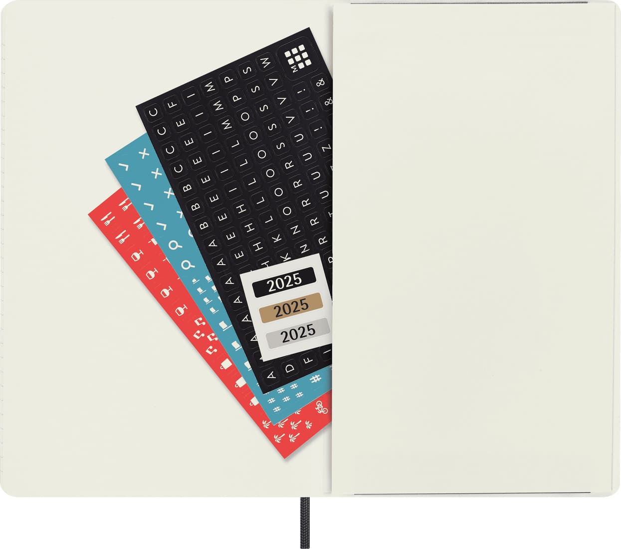 Moleskine 2025 Daily 12M Planner - Soft Cover - Large