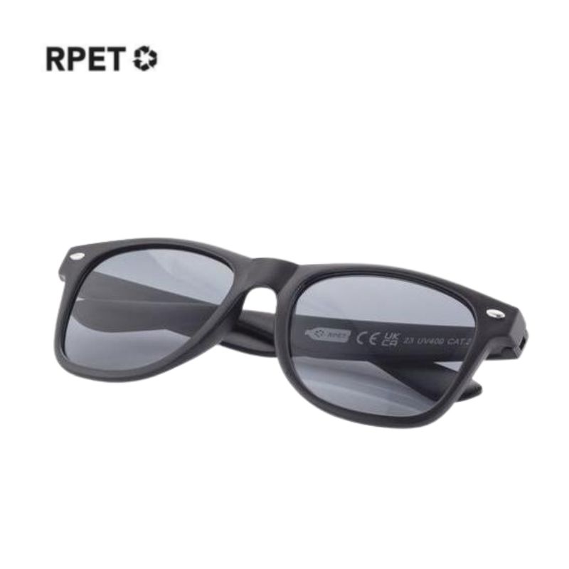 eco-neutral RPET Sunglass - Black