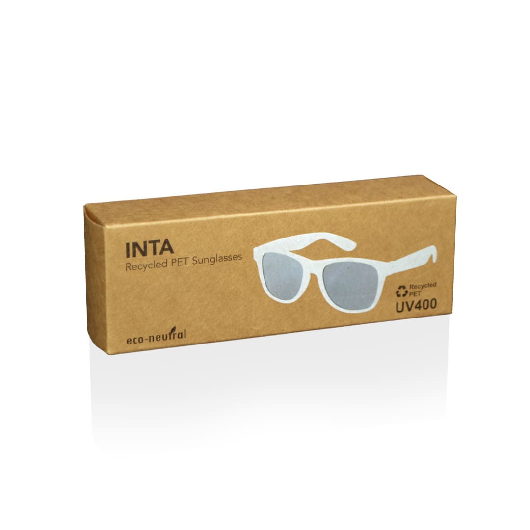 eco-neutral RPET Sunglass - White