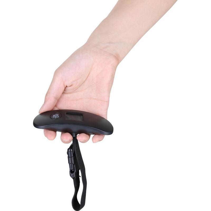 Giftology Digital Luggage Scale - Black/Black