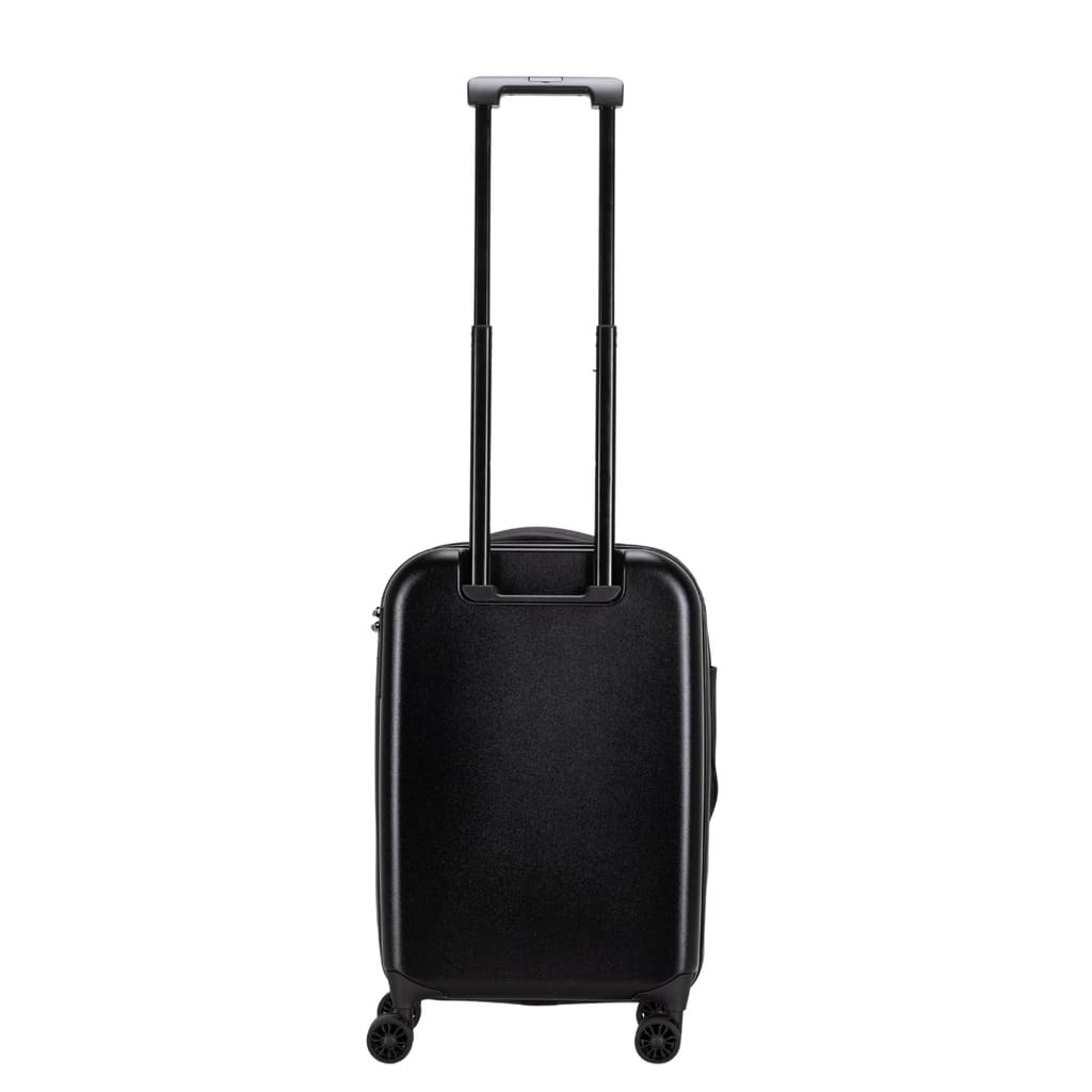 SANTHOME Foldable Cabin Trolley Bag - Black Matt Finish