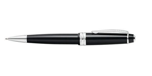 Cross Bailey Light™ Polished Black Resin with Polished Chrome Appointments Ballpoint Pen (Blue Ink)