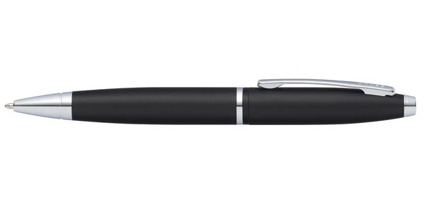 Cross Calais™ Matte Black with Polished Chrome Appointments Ballpoint Pen (Blue Ink)