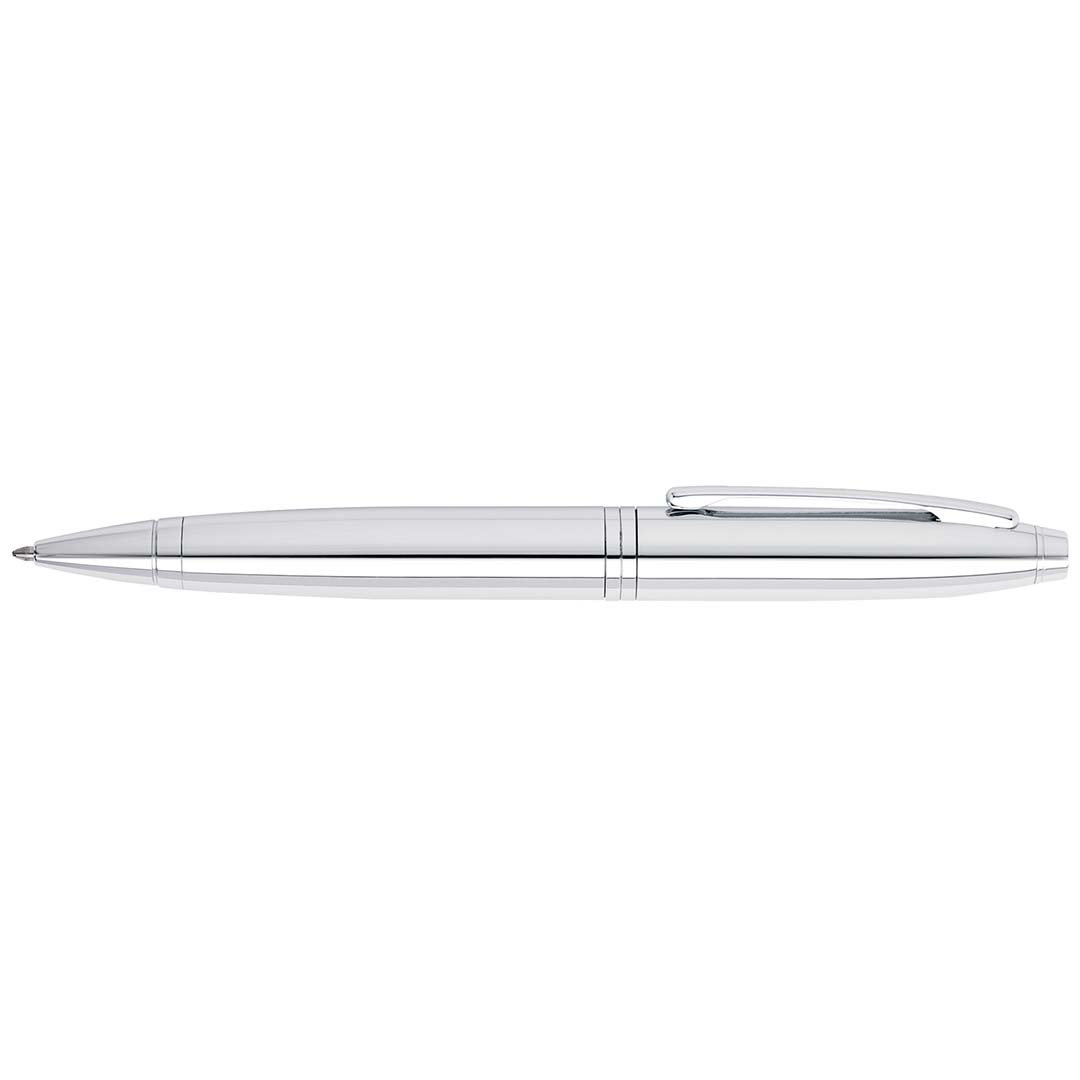 Cross Calais™ Polished Chrome with Polished Chrome Appointments Ballpoint Pen  (Blue Ink)