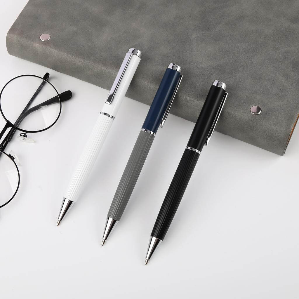 Metal Pen - Blue/Grey