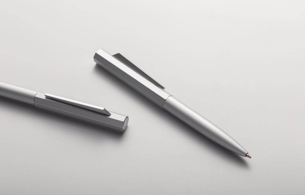 Twist Metal Pen - Silver