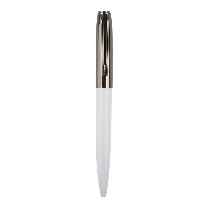Metal Ball Pen - White