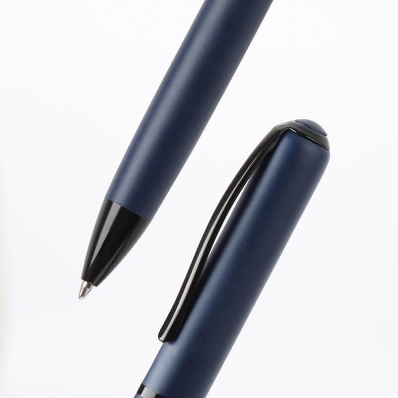 Metal Ballpoint Pen - Navy Blue