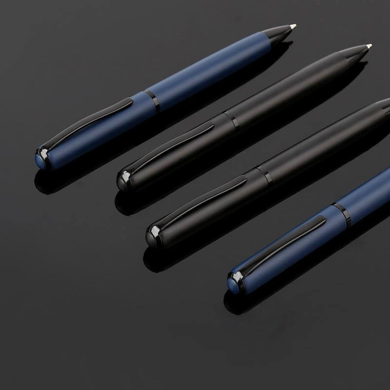 Metal Ballpoint Pen - Navy Blue