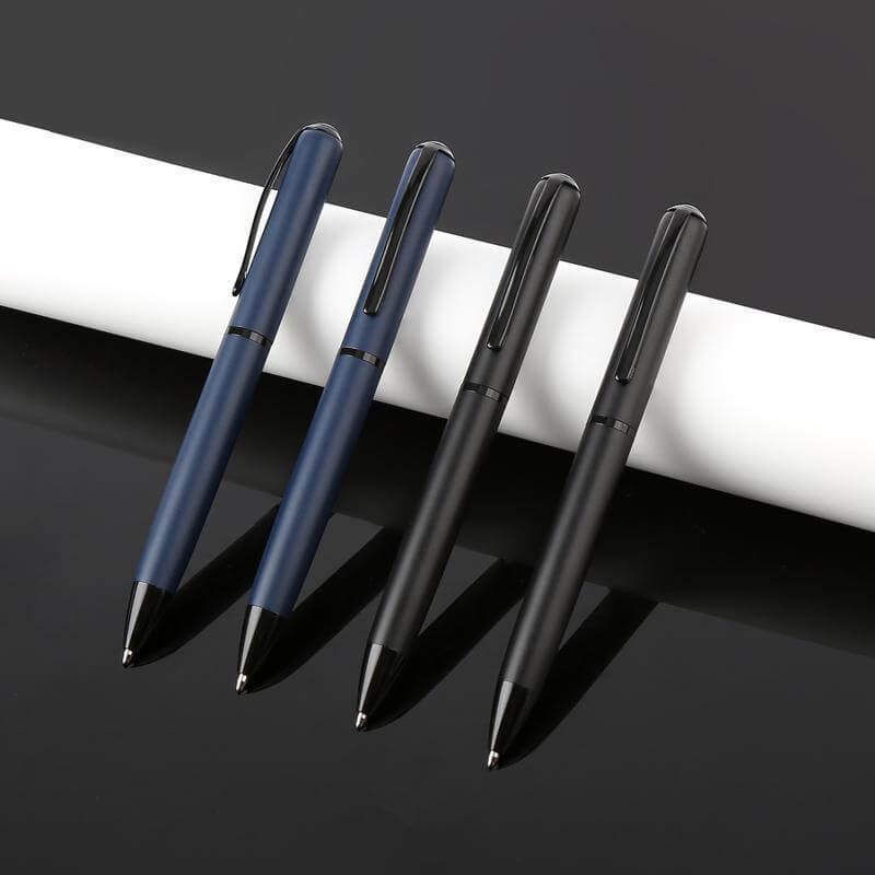 Metal Ballpoint Pen - Navy Blue