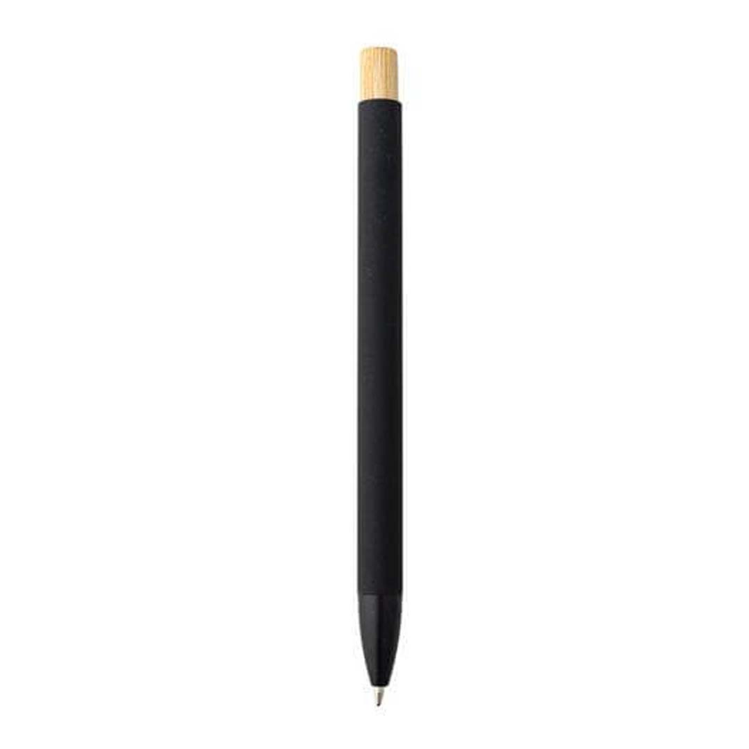 Aluminium Push Action Ballpen - Black